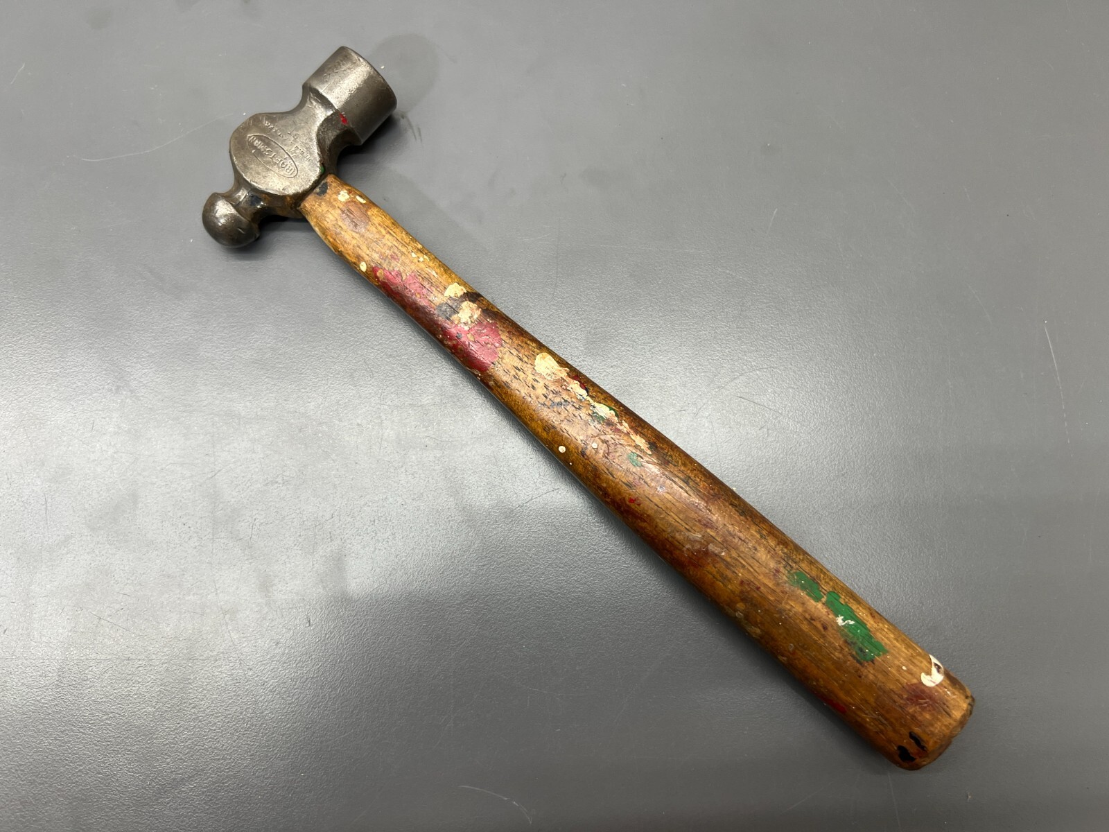 (P) VINTAGE CRAFTSMAN BT 4 OZ. BALL PEEN HAMMER OVAL LOGO - VGC - USA