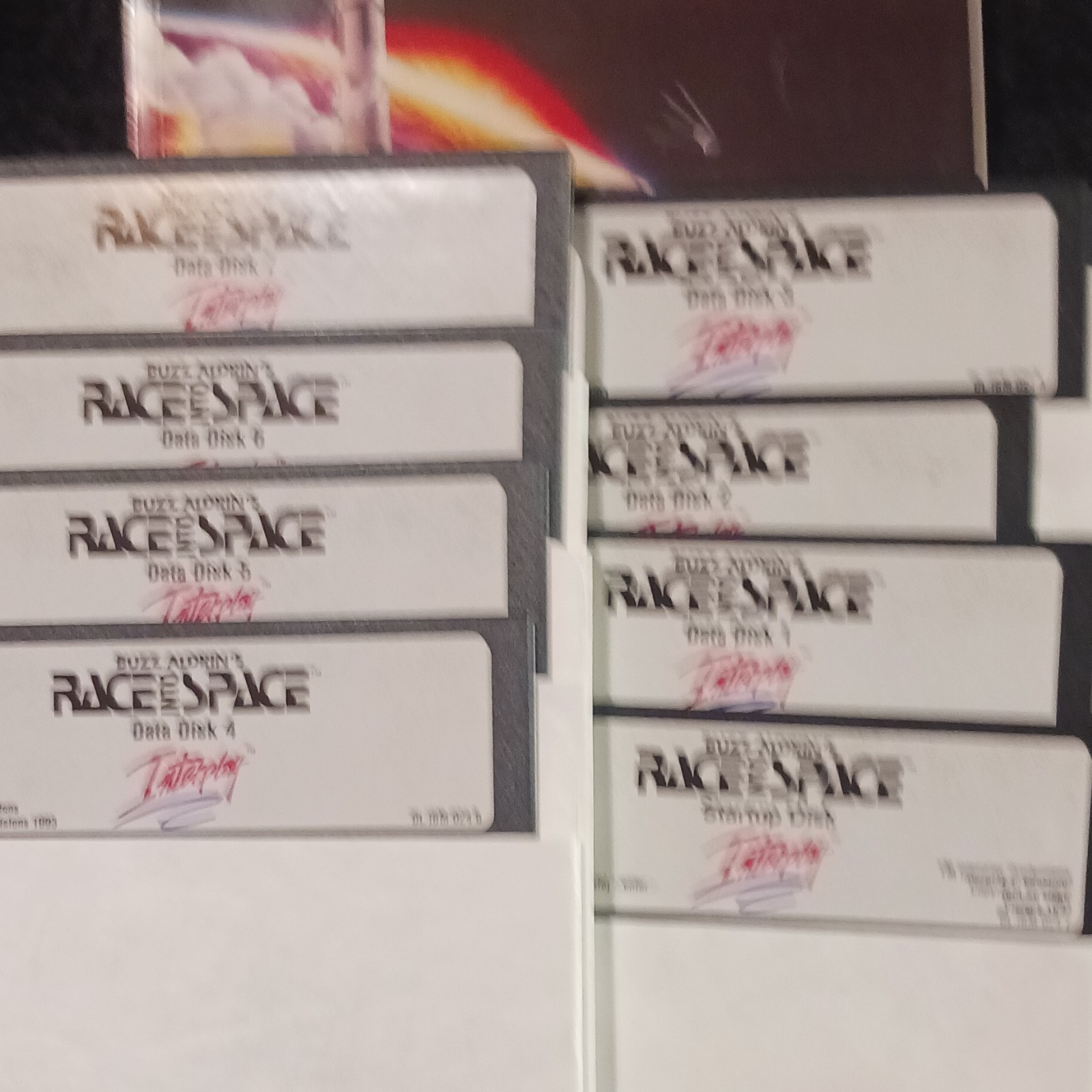Buzz Aldrin's Race Into Space PC Game U.S.-Soviet Space Race Sim 5.25"