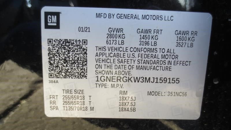 Temperature Control Module Fits 20-22 ENCLAVE/TRAVERSE 156549
