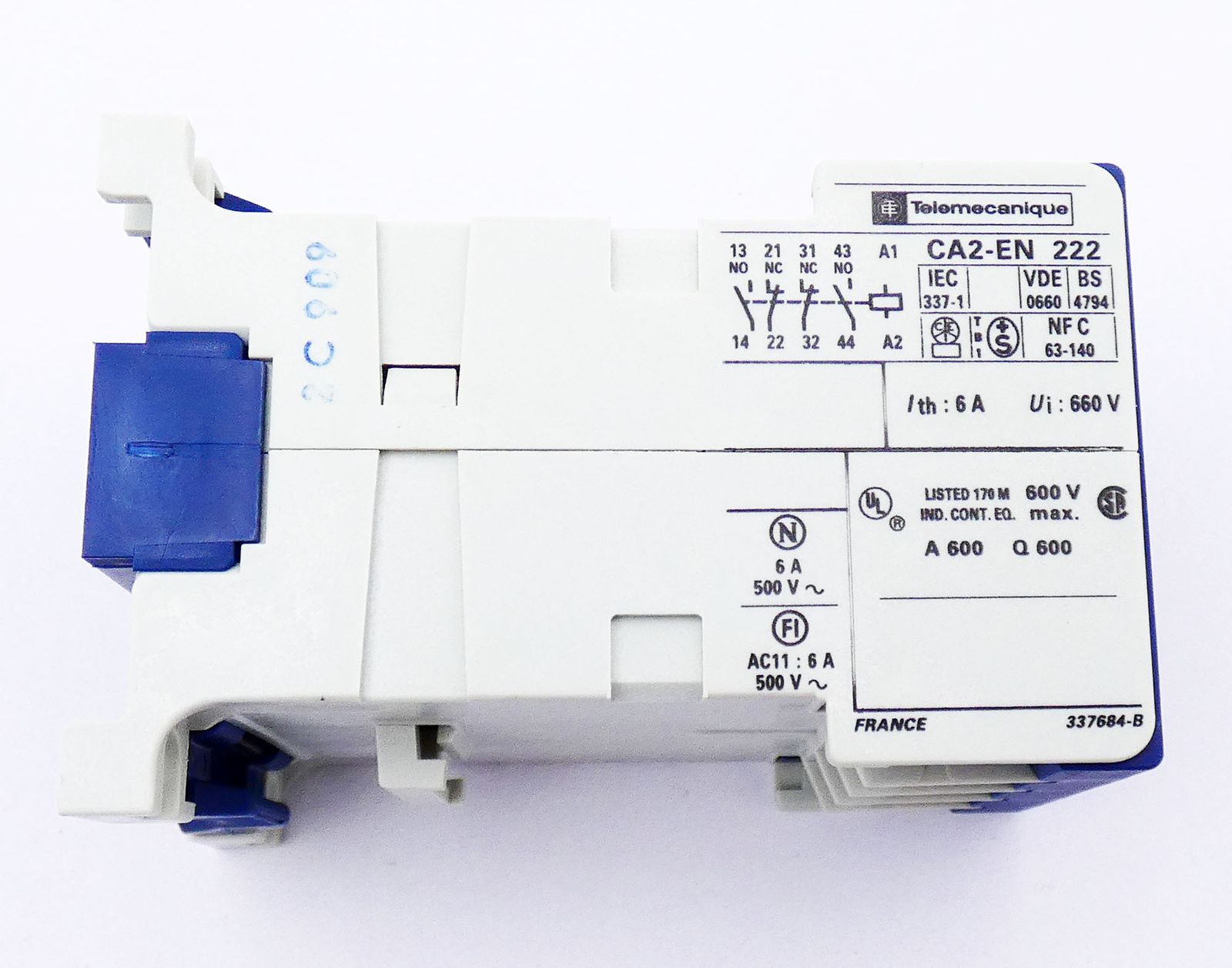 Telemecanique CA2EN222B CA2-EN 222 CA2-E Relay -Unused/Original Box-