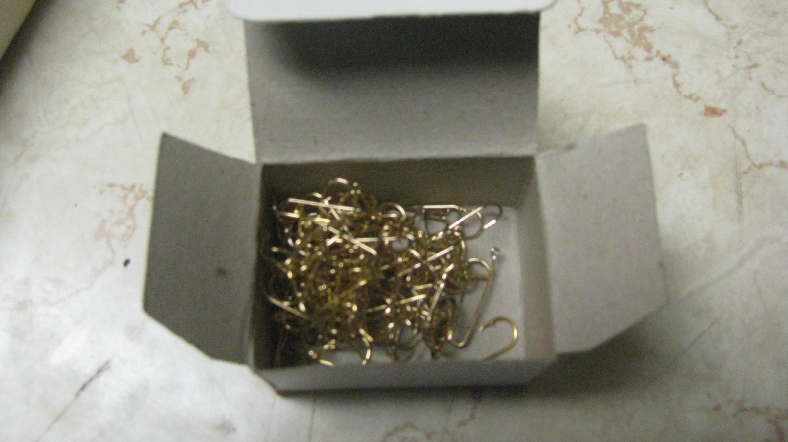 jig hooks, gold, 500 ct, size 6, free shipping