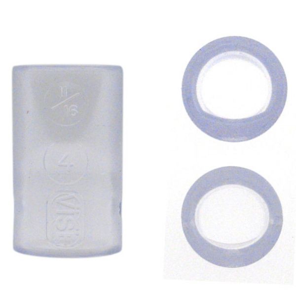 Vise Oval & Power Oval Clear Bowling Ball Finger Insert
