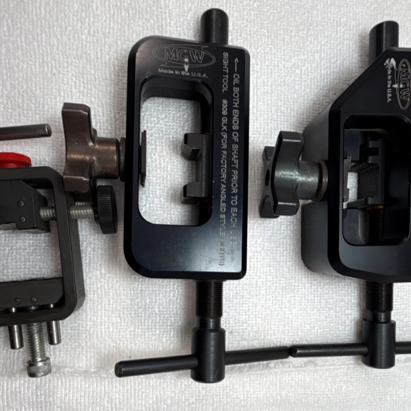 MGW # 317 MGW #309 and Kaiser UNI-200L Sight Tools Package