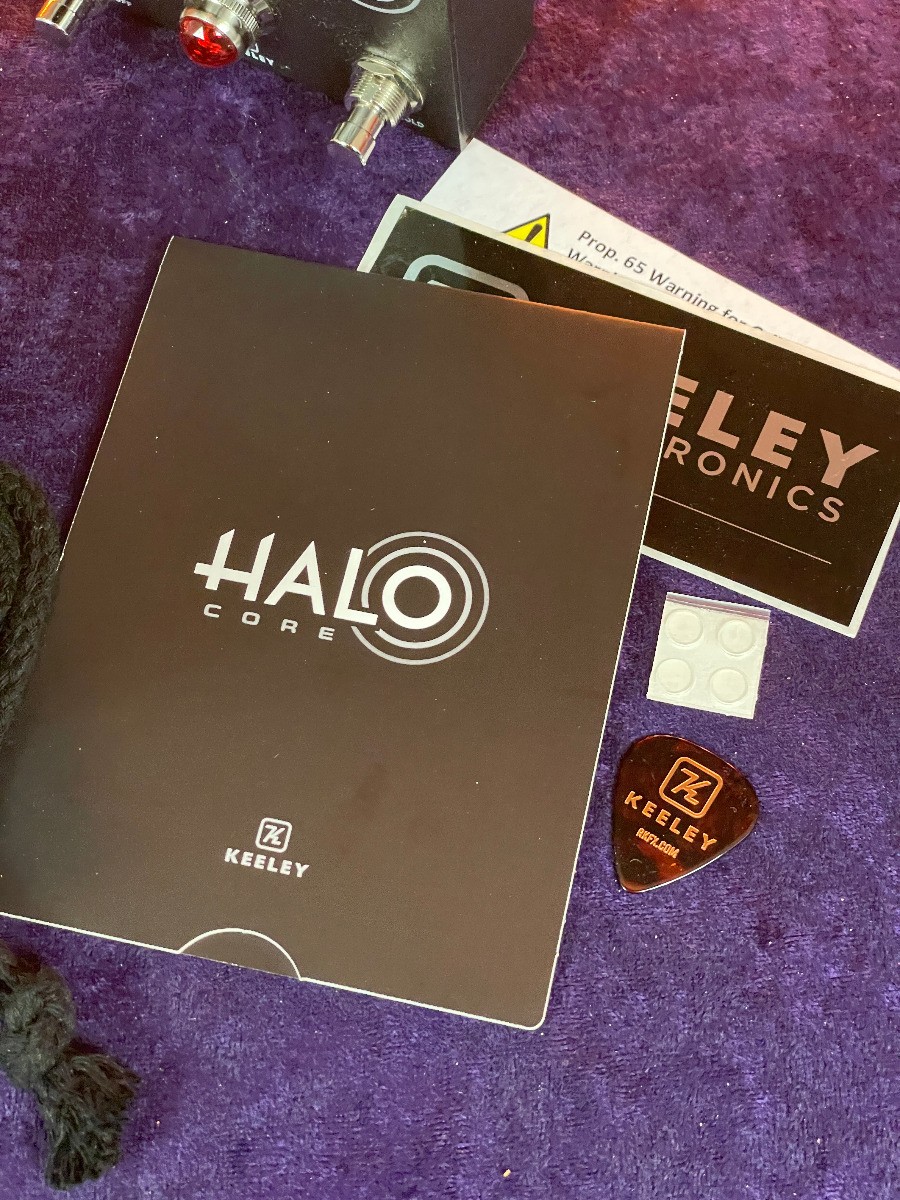 Keeley Halo Core Andy Timmons Delay Pedal -MINT!