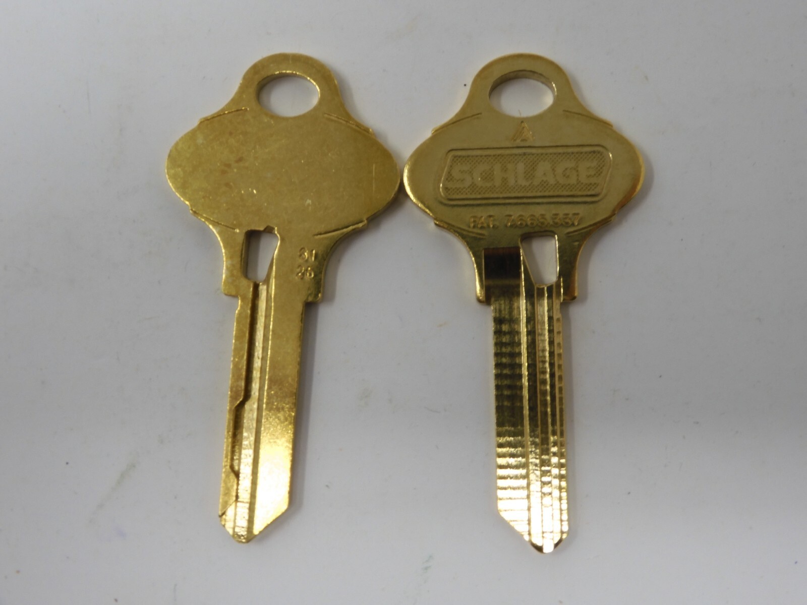 2 Schlage Everest 29 Key Blanks  S125 Originals