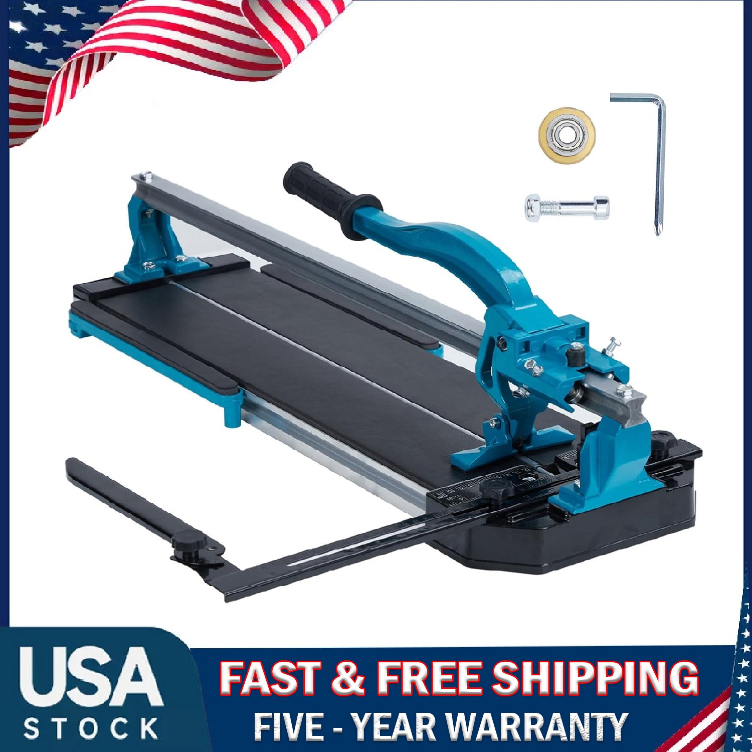 24" Manual Tile Cutter Tool ,Porcelain Ceramic Tile Cutter ,Precise Tile Cutter