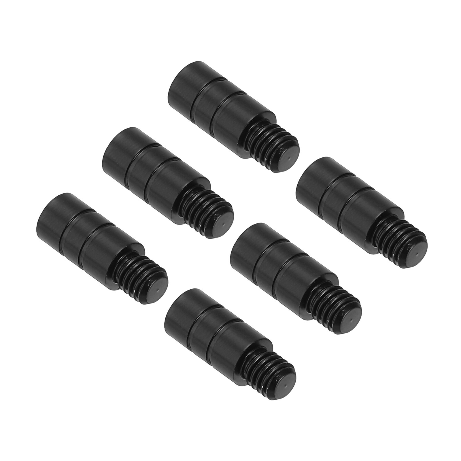 6Pcs Dart Weights 2g Brass Add Accentuator 2BA Thread Black