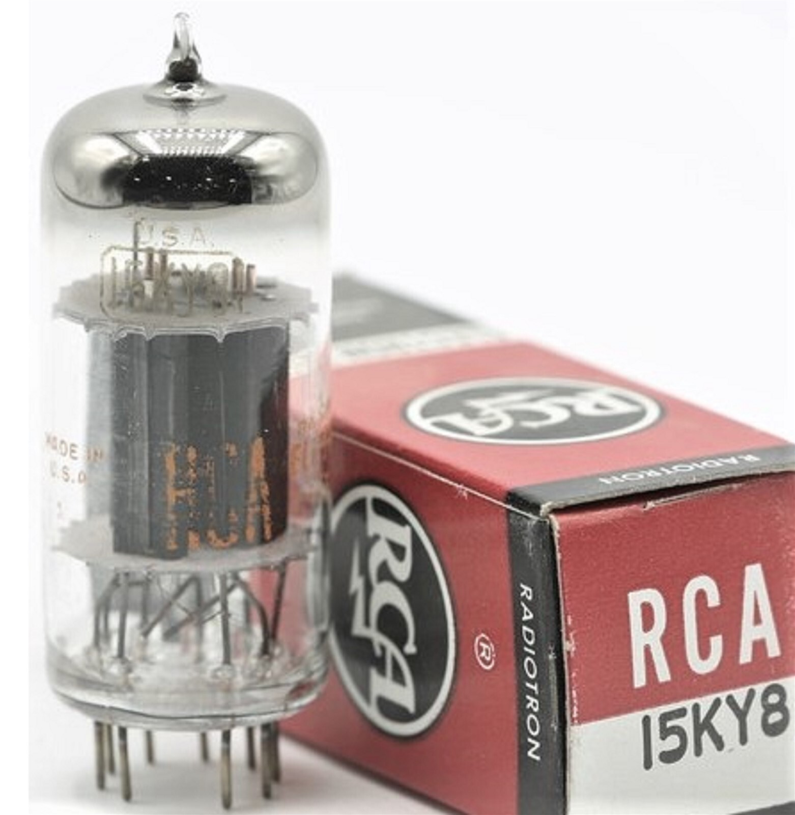 15KY8 A TUBE RCA USED  TESTED & BOXED VINTAGE COMMERCIAL SURPLUS