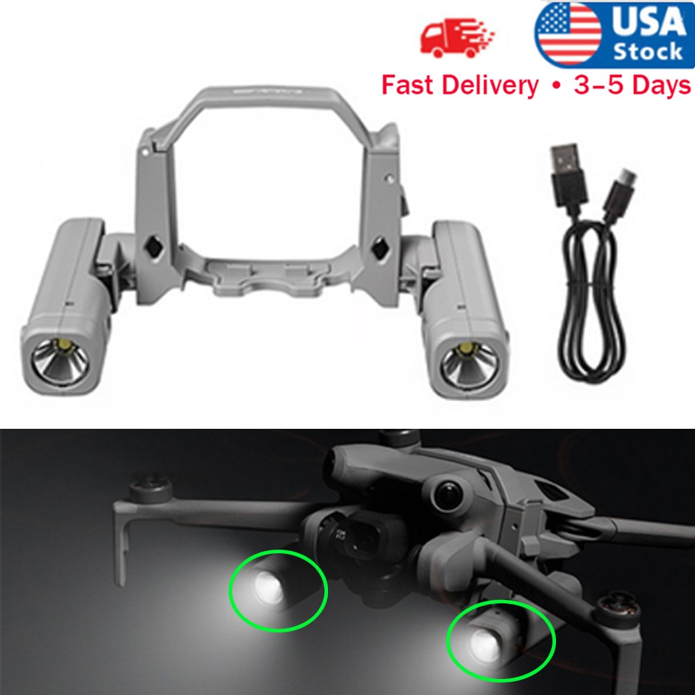 Rechargeable Searchlight Night Flight Light For DJI Mini 4 Pro Drone Accessories