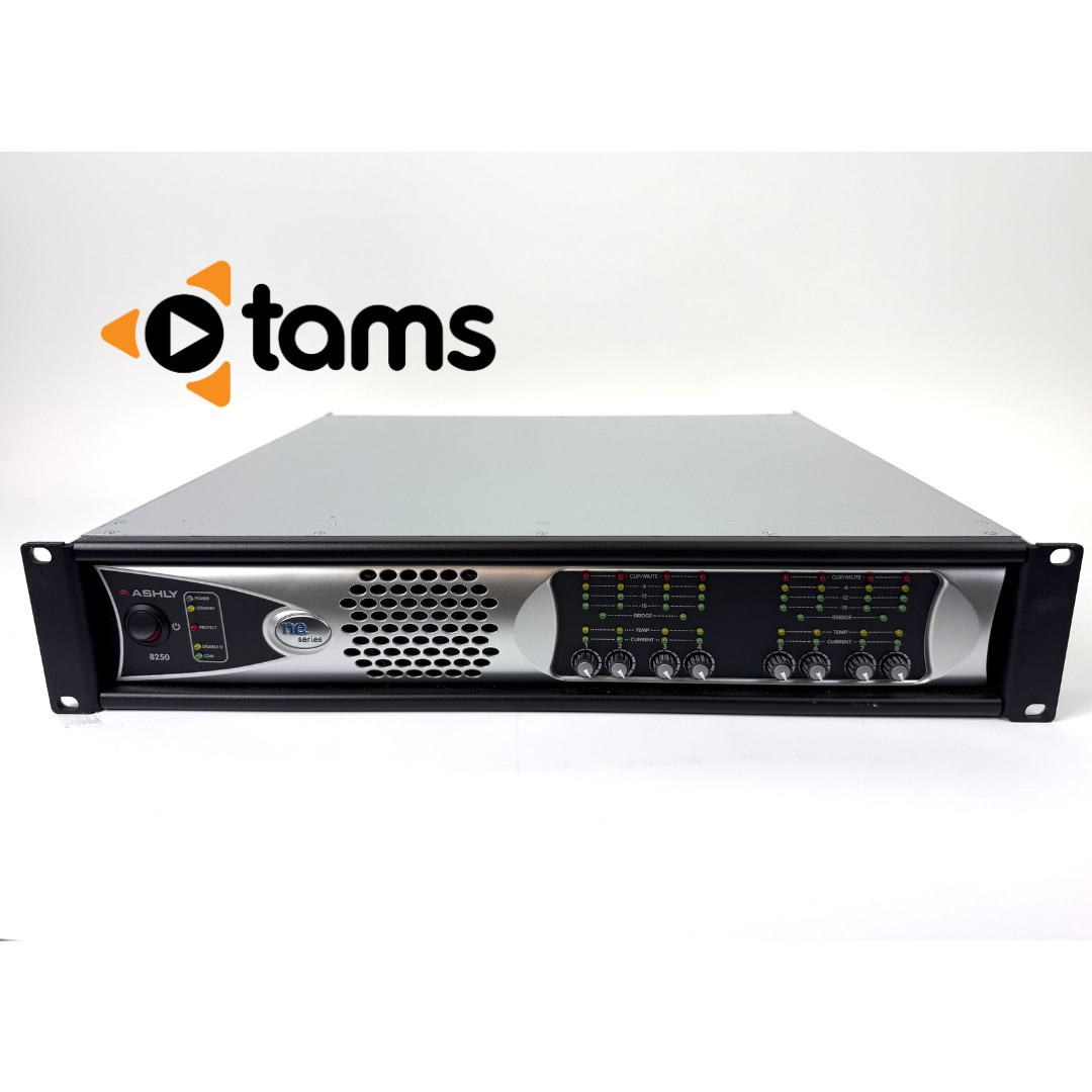 ASHLY ne8250pe Network Enabled 8-channel 240V Amplifier