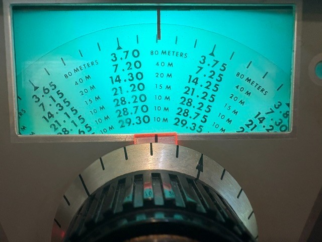 Working Vintage Drake TR-4 HF Transceiver