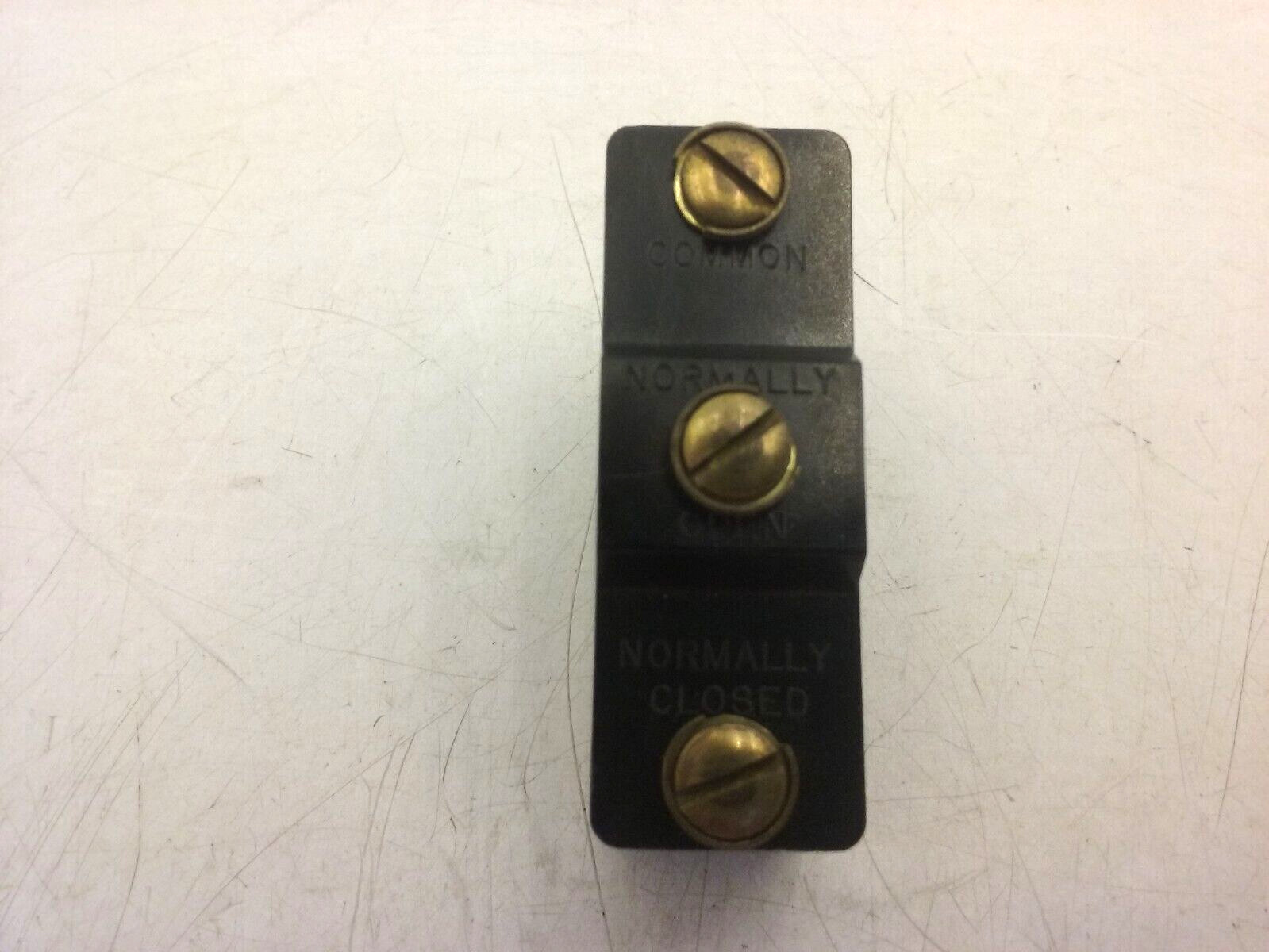 HONEYWELL MICROSWITCH B-RS-A2 LIMIT SWITCH 15A 125/250 OR 480 VAC