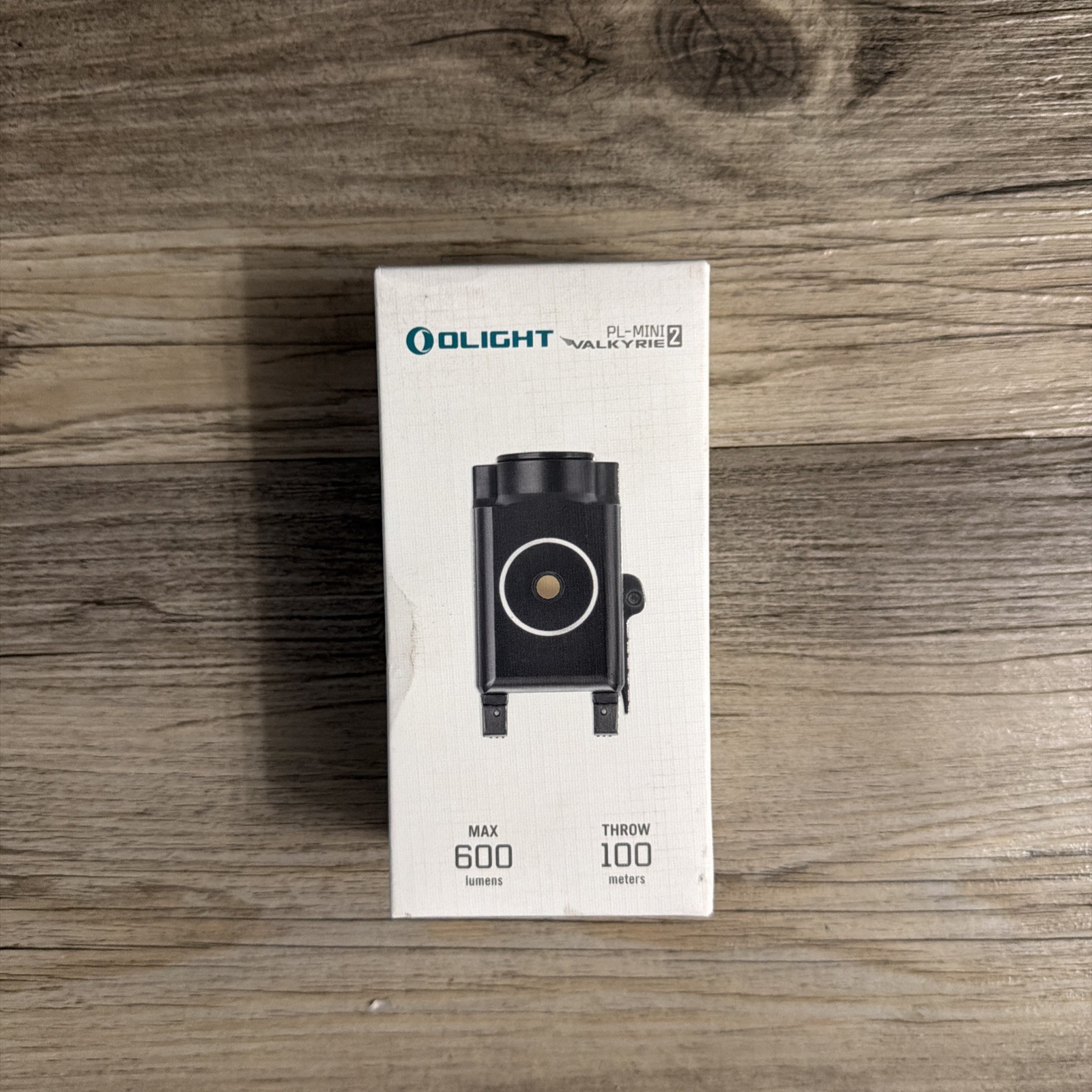 Olight PL-MINI 2 Black Rechargeable Weapon Light, 600 Lumens, Beam Distance 100M