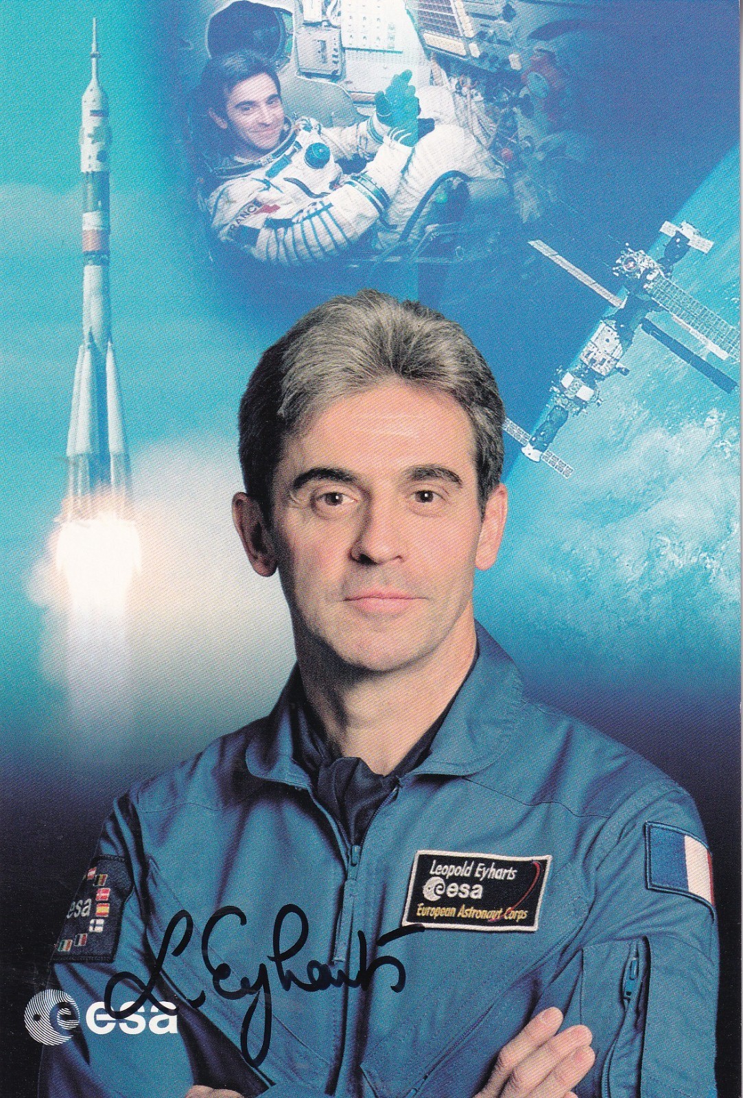 Autograph - Leopold Eyharts (Space) - ESA Astronaut