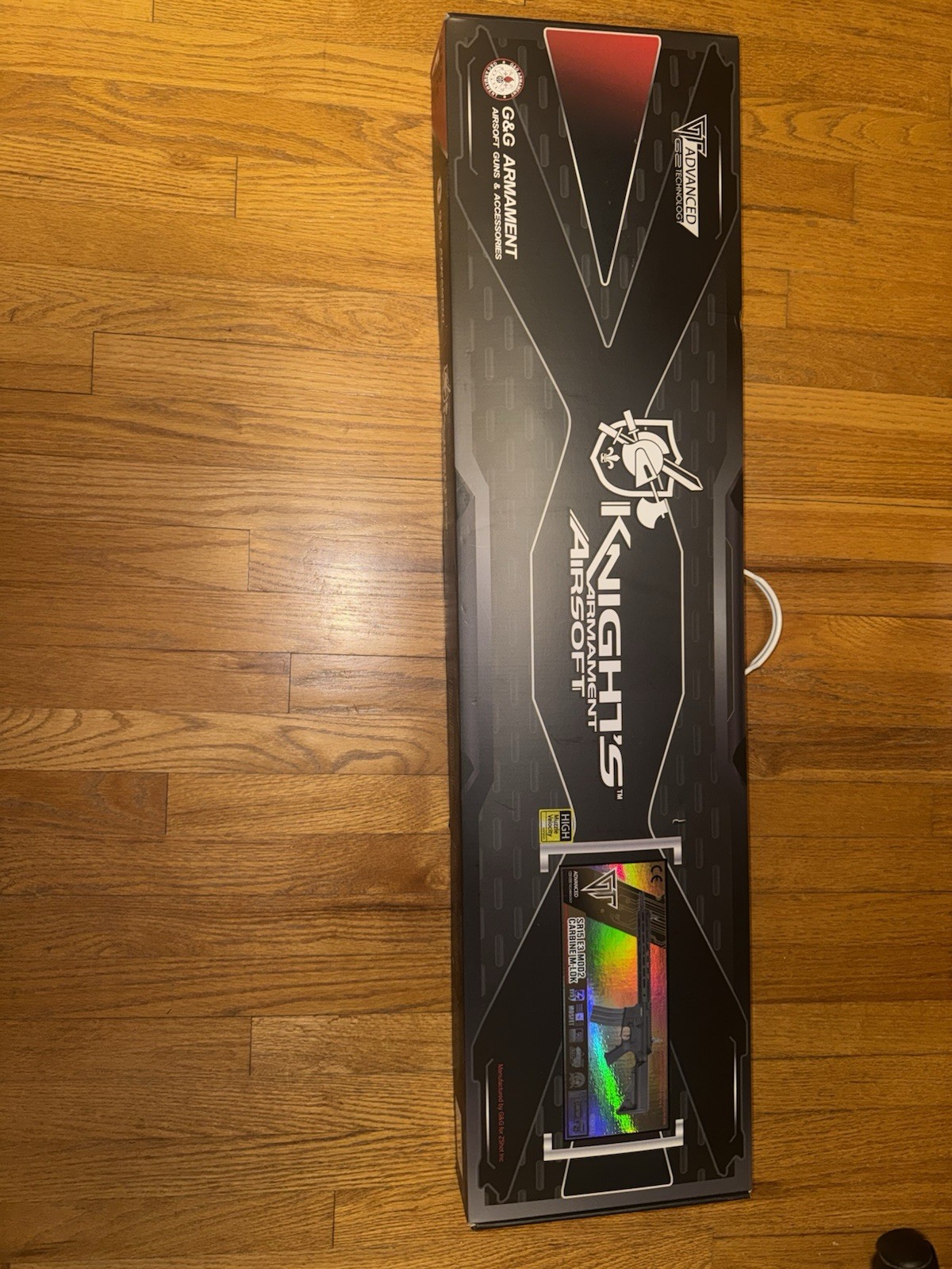G&G Armament Carbine Mod 2 Electric Airsoft Rifle w/ Red Dot, M-LOK, Flip-Up