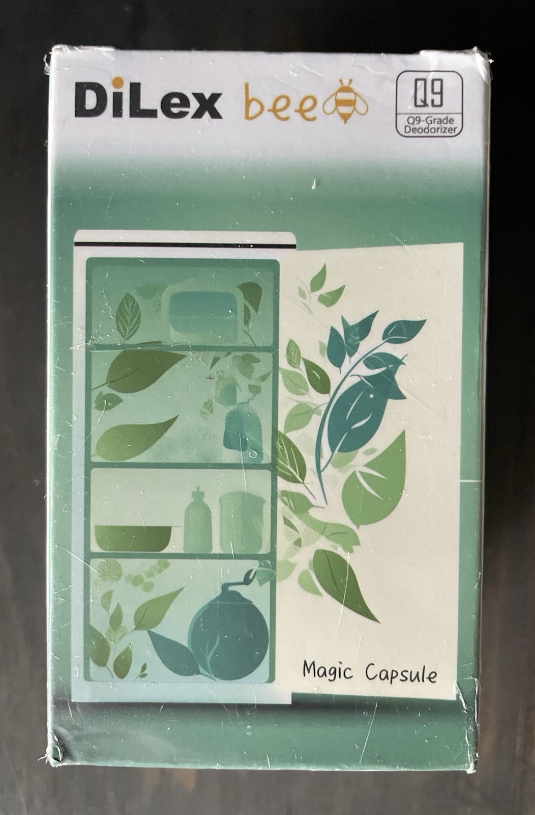 NEW Refrigerator Deodorizer Odor Eliminator Magic Capsule Stainless Steel Purify