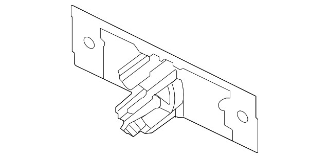 Genuine Nissan Parking Aid Sensor Housing 28533-6TA8B