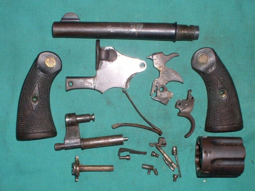 ASM "THE OLD FIREARMS MANUFACTURE" Revolver BARREL/CYLINDER/ETC TJ3073