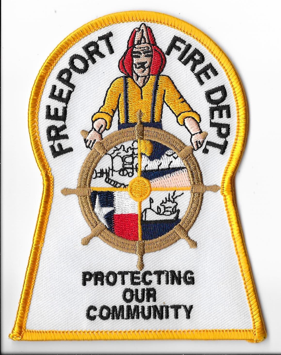 Freeport Fire Department, Texas Shoulder Patch V1