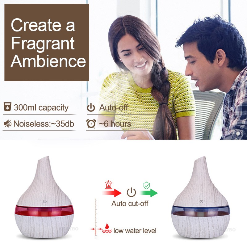 Creative USB Humidifier Air Purifier Mist Diffuser for Car Office Desktop