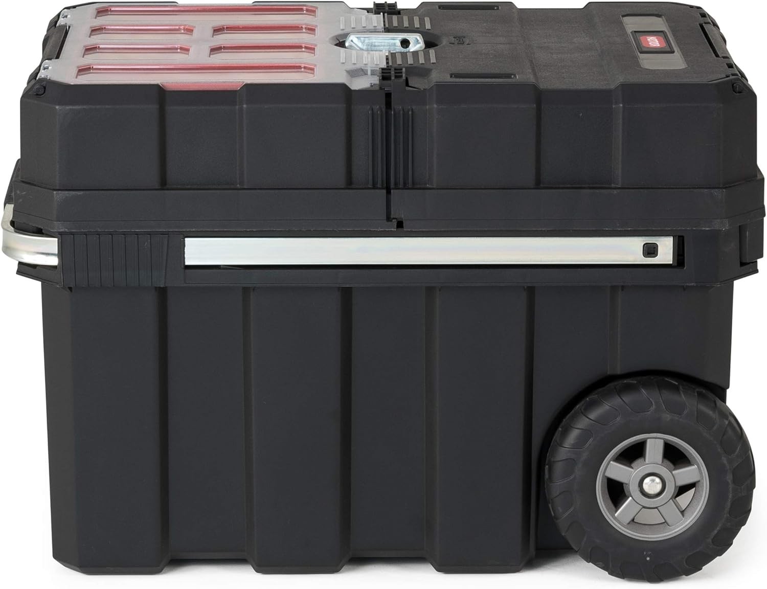 Masterloader Resin Rolling Tool Box with Locking System and Removable Bins