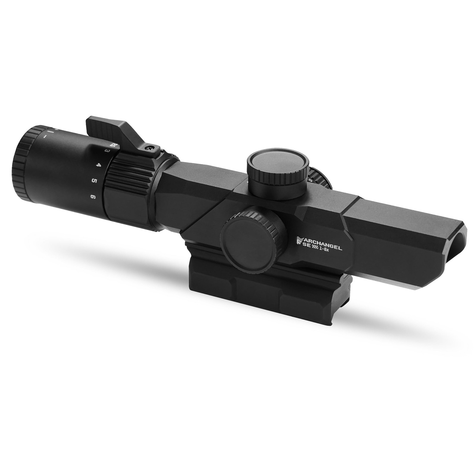 Monstrum Archangel SE 1-6x SFP LPVO Scope with Integrated Mount CM8 Reticle