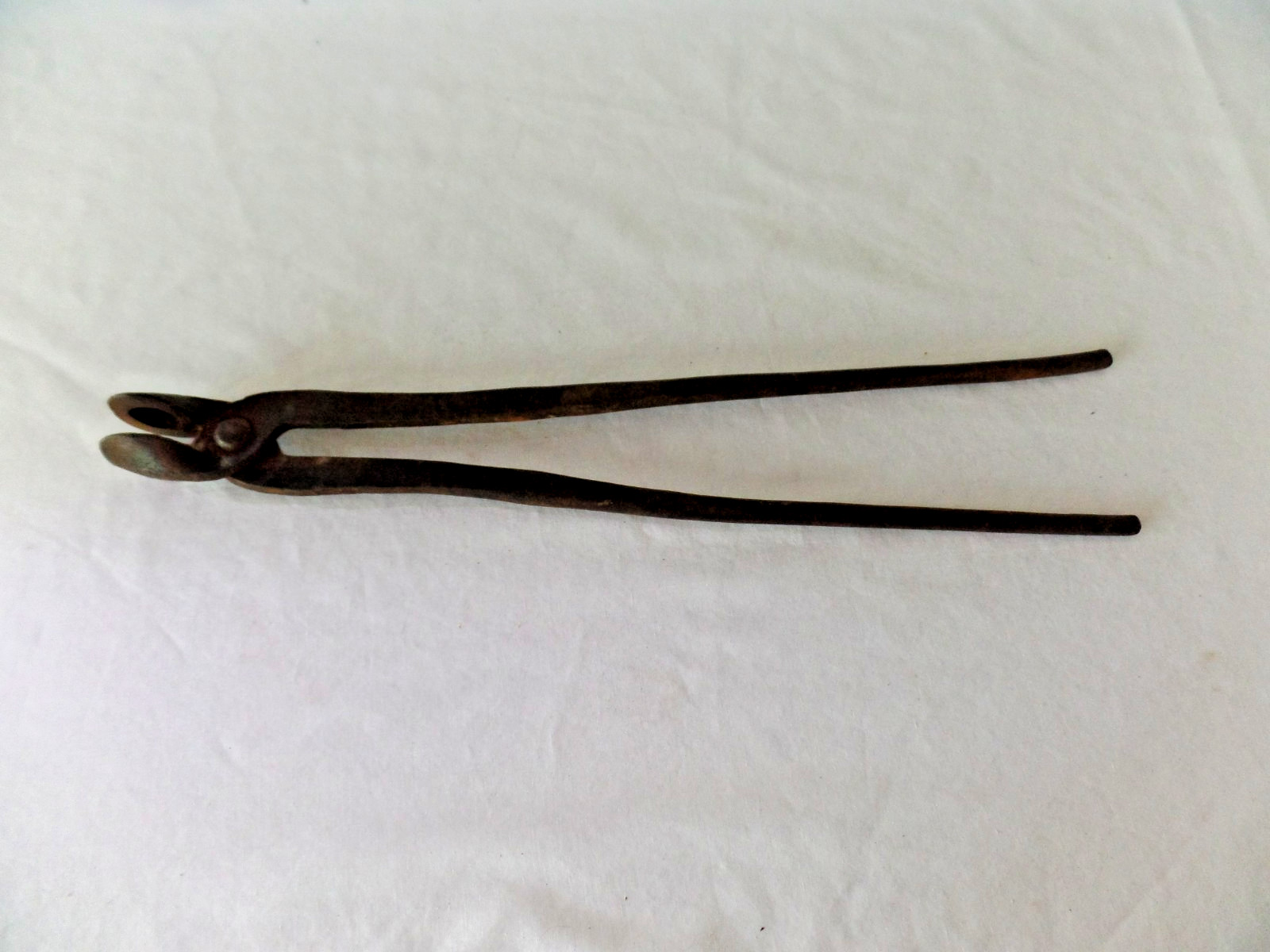 Vintage 16" Champion BLACKSMITH FORGING BALL TONGS