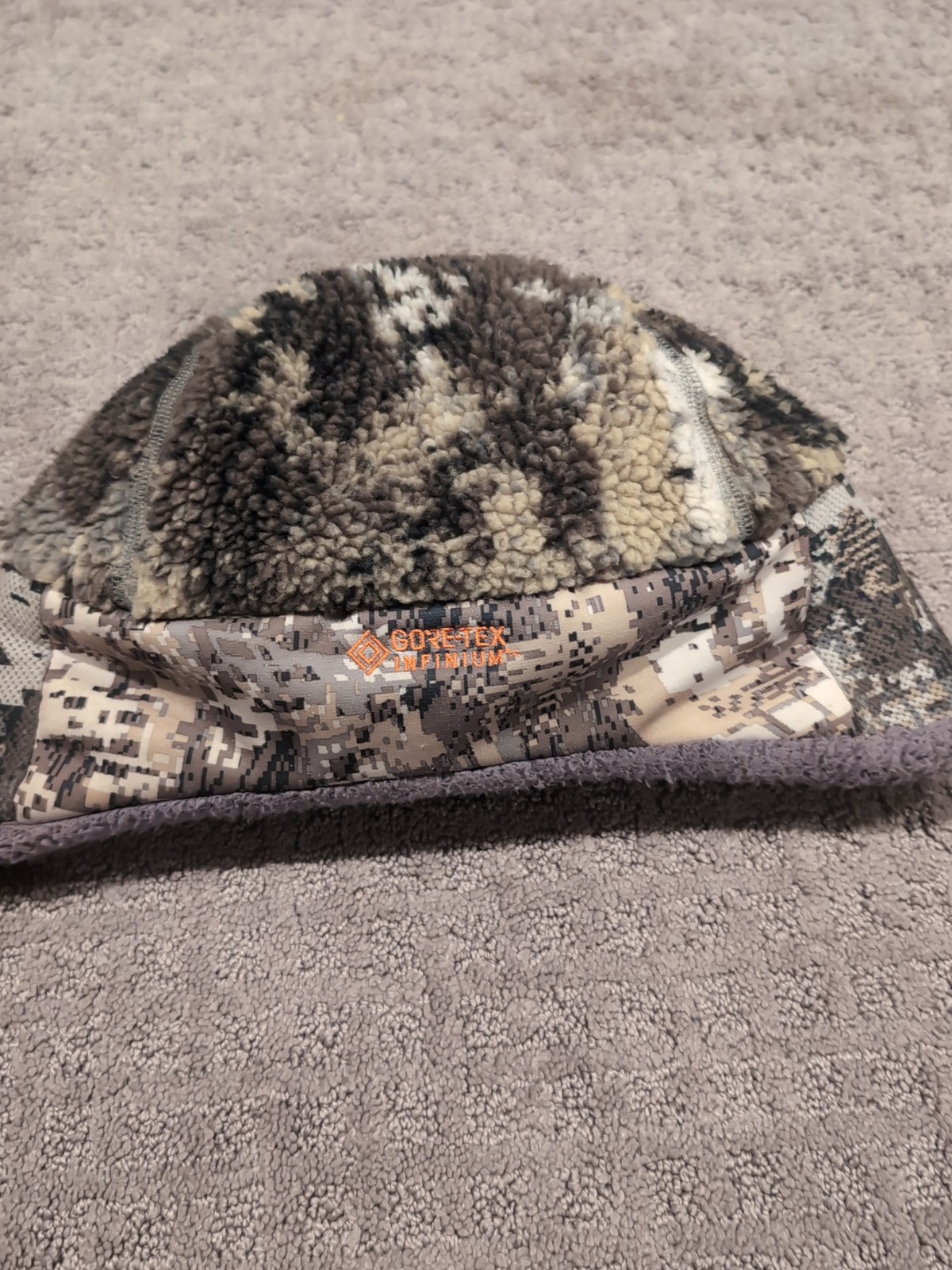 Sitka Fanatic Windstopper Beanie L/XL EV2 Excellent! Free Shipping! Cold Weather