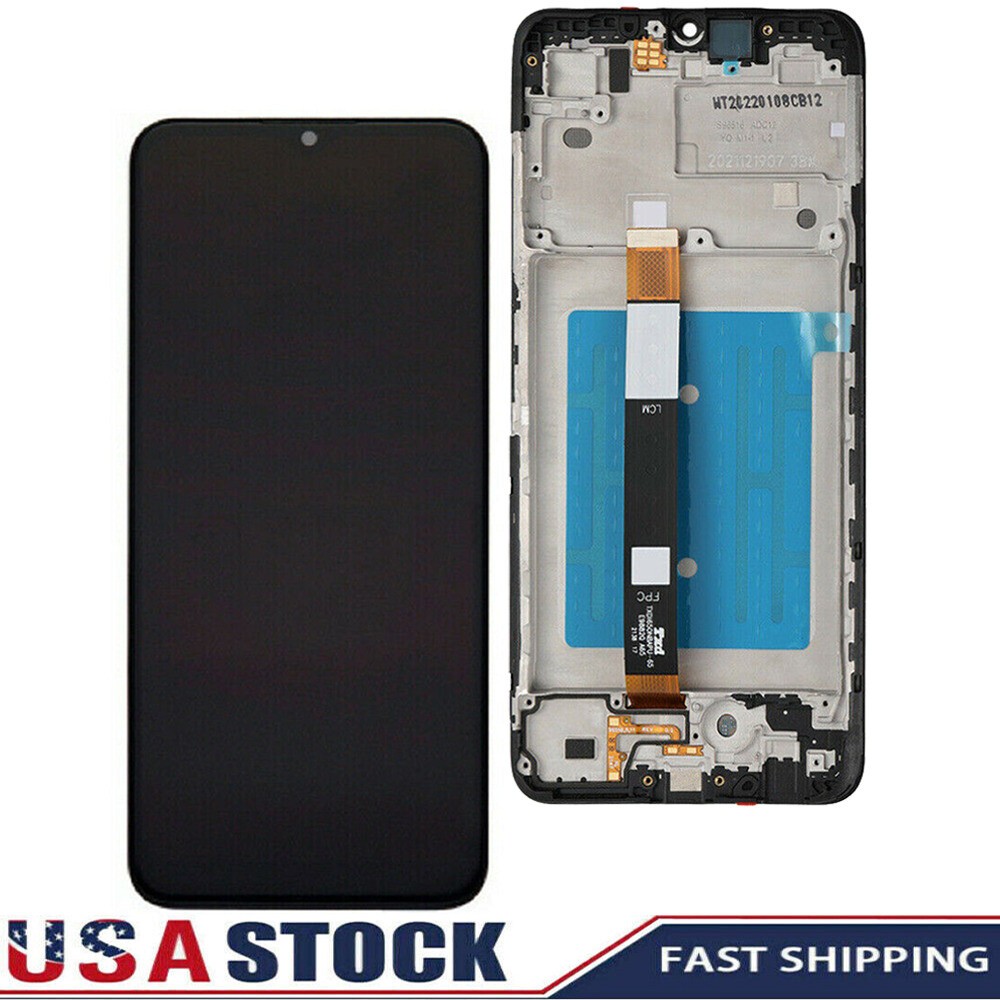 For Tracfone Samsung Galaxy A03s A037U SM-S134DL LCD Touch Screen Assembly+Frame