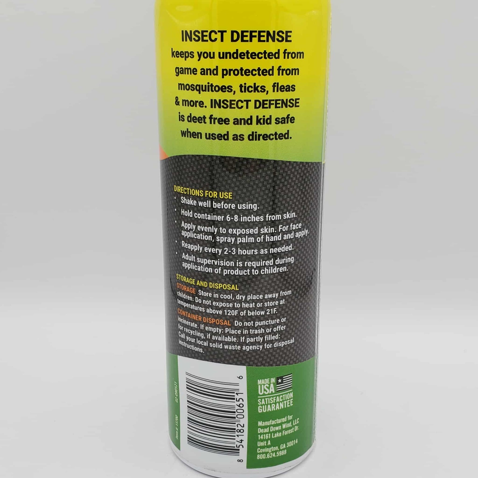 Dead Down Wind Insect Defense Cedar Scent Mosquitoes Ticks Fleas Spray (2 Pack)