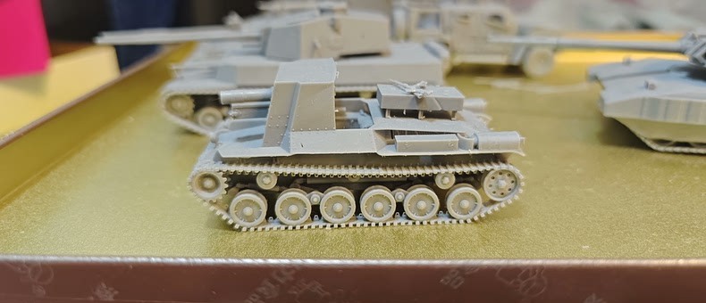 3D printing 1/72/87/48 Japan Type 4 self-Propelled Gun‌ Model  Kit  Unpainted