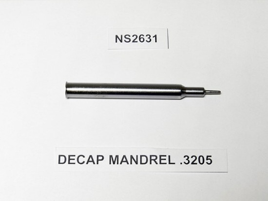 Lee Decapping Mandrel .3205 for 8x57 Mauser, 3 PACK New! # NS2631