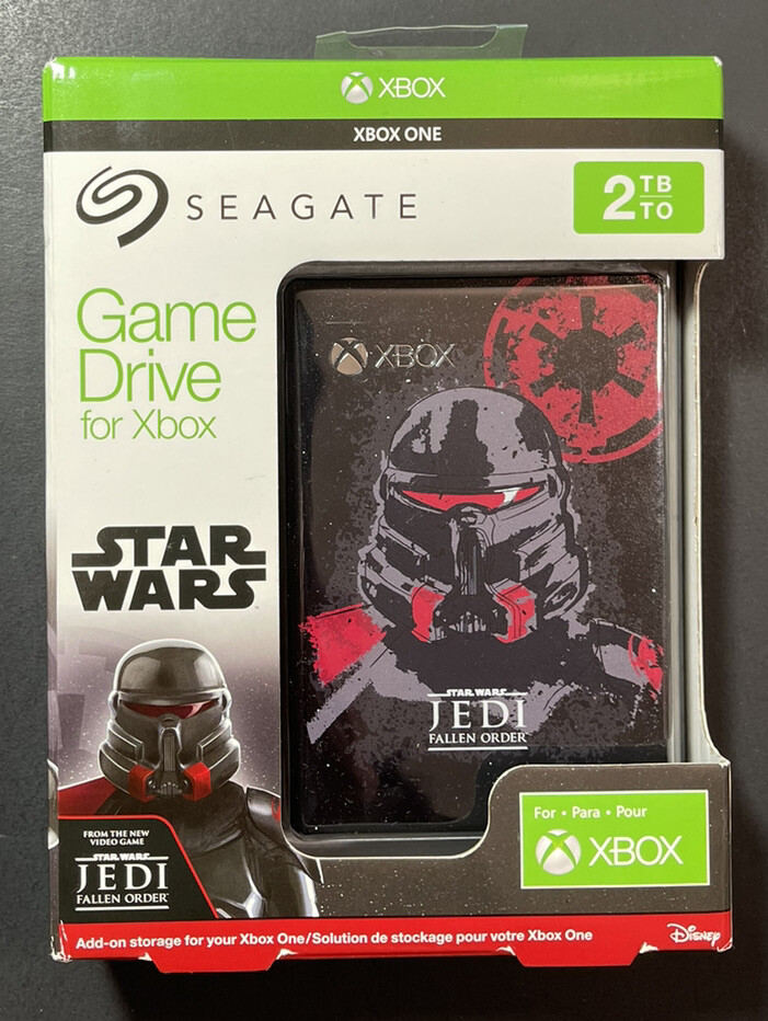 Seagate 2TB HDD Game Drive for XBOX [ Star Wars Jedi Fallen Order ] NEW