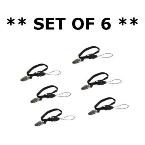 Safety Leash for Pedometer - 6 units. Help Prevent Pedometor loss [Baby Product]