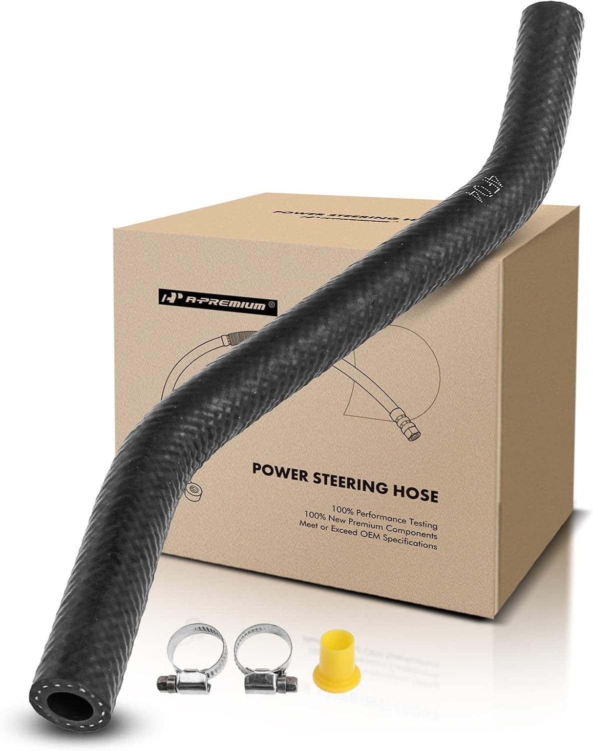 Power Steering Return Hose Line for Honda Civic 2006-2011 1.8L Pipe to Pipe
