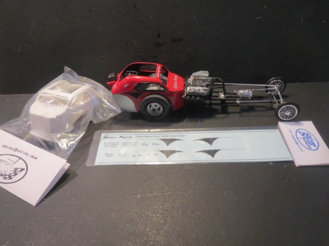 NEW!! Charlie's Business Coupe 37' Fiat 1/25 Resin Body & Decal from Fremont