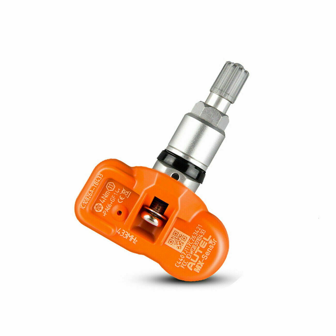 Autel MX-Sensor 433MHz Tire Pressure Metal Stem Valve Sensor TPMS Programmable