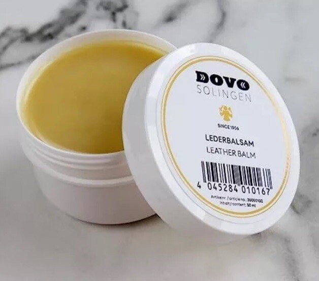 DOVO 50ml Leather Balm Paste Conditioner For Razor Strap Strop Man Gift Holiday