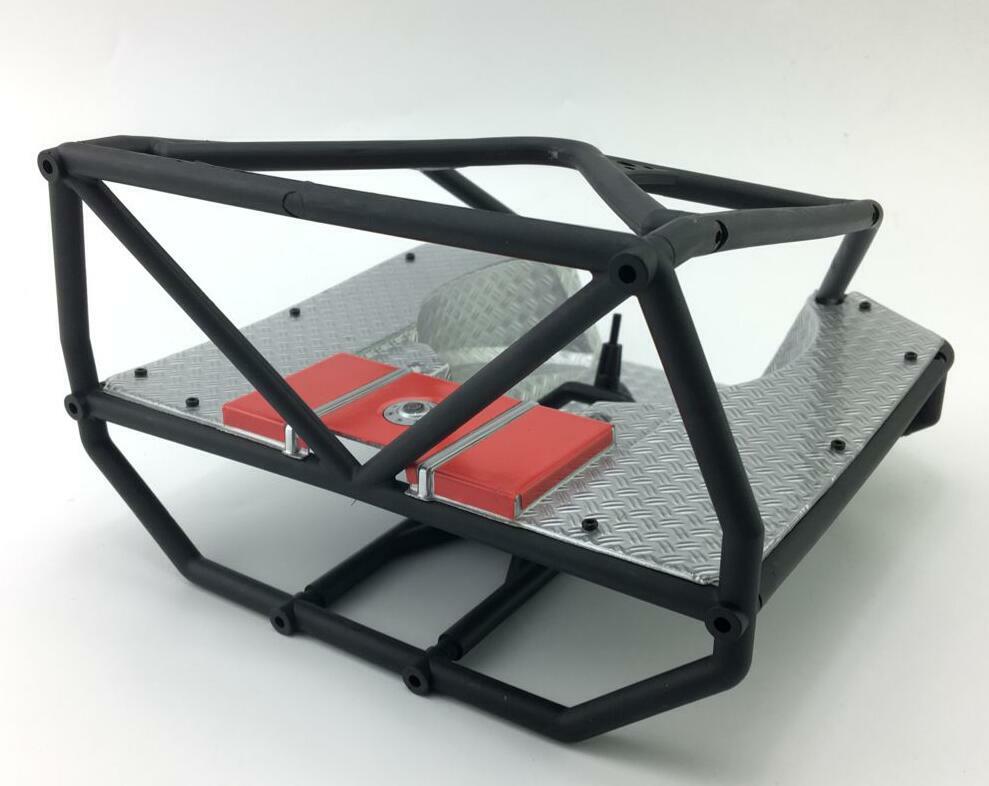 Axial Hynix Crawler Bucket Roll Cage Flat Bed Set for AX80046 SCX10 AX90022