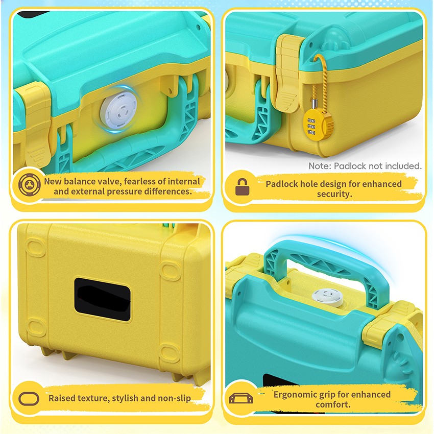 For Nex Playground Waterproof Box Hard-Shell Storage Case Storage Box