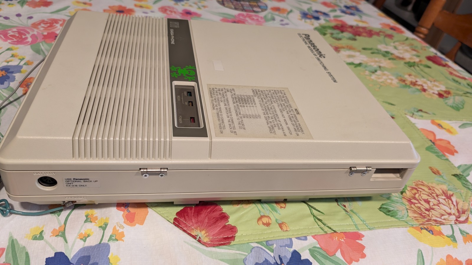 Panasonic EASA-PHONE Conventional Modular Switching System w/ Paging KX-T61610