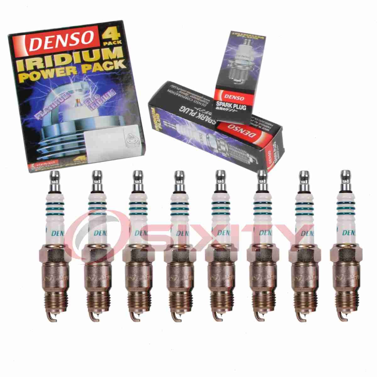 8 pc Denso Iridium Power Spark Plugs for 1972 Chevrolet Townsman 5.7L 6.6L dt