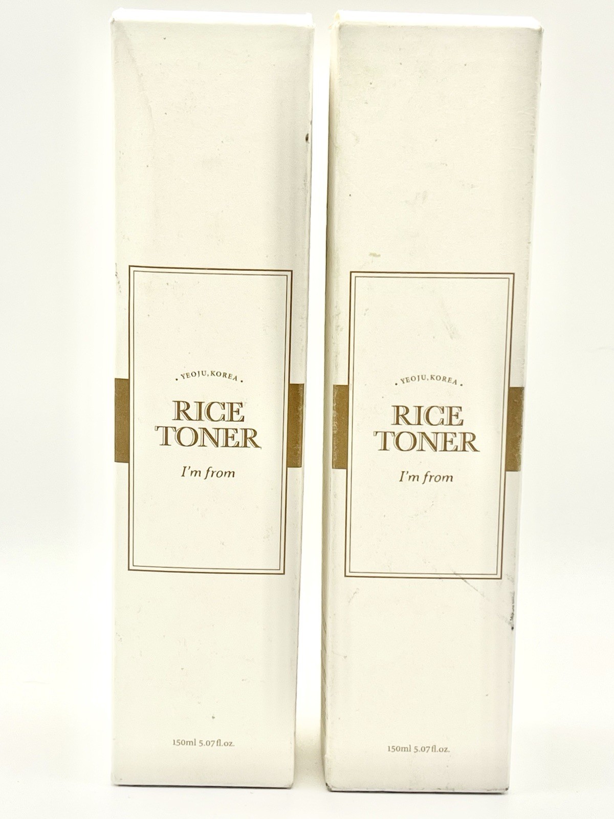 I'm from Rice Toner for Sensitive Skin, Rice Extract from Korea, 5.07oz. 2 Pack.