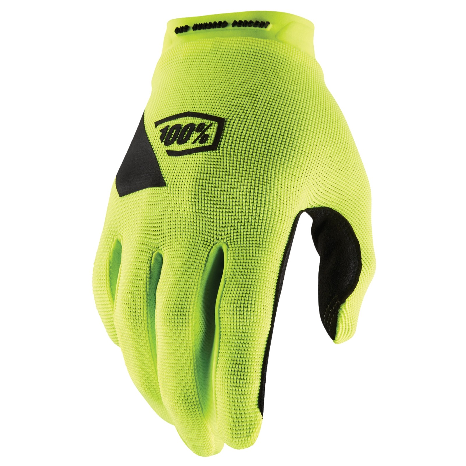100% 5713-0305-75 Ridecamp Womens Gloves Md Fluorescent Yellow