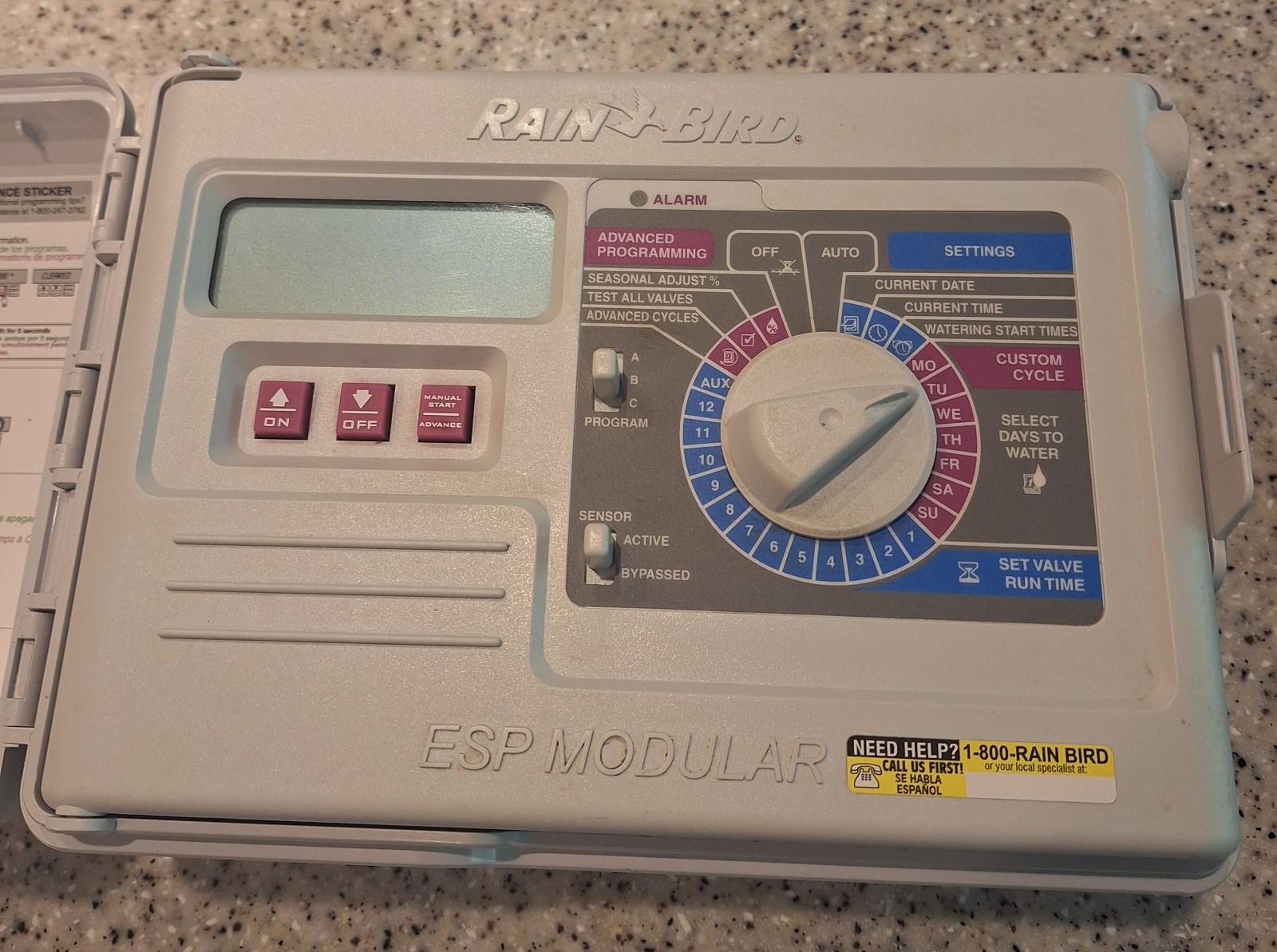 Rain Bird ESP‑M Controller (10 Zones, 3 Modules) – Tested & Working