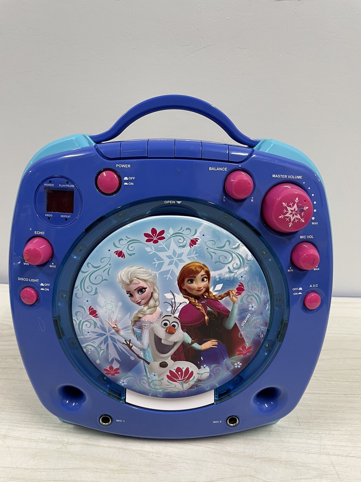 Disney Frozen Cd+G Party Karaoke No Microphone Tested And Working!