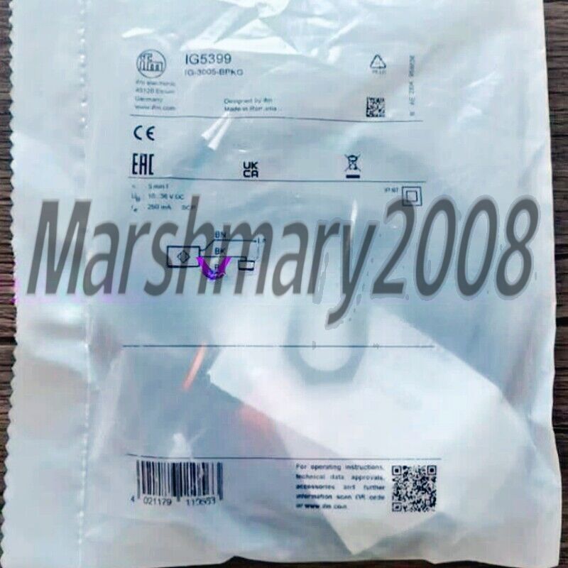 1PCS Brand New IG5399 IFM IG5399 Proximity Switch Sensor Fast Shipping