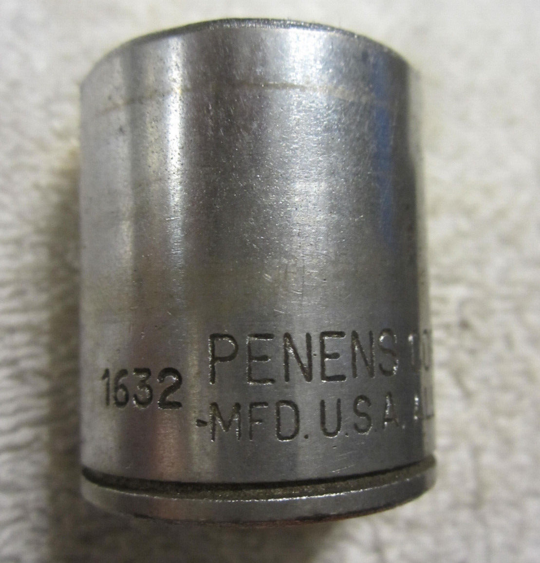 1" PENENS 1632  SOCKET 1/2 drive 12 point  VTG USA  tool