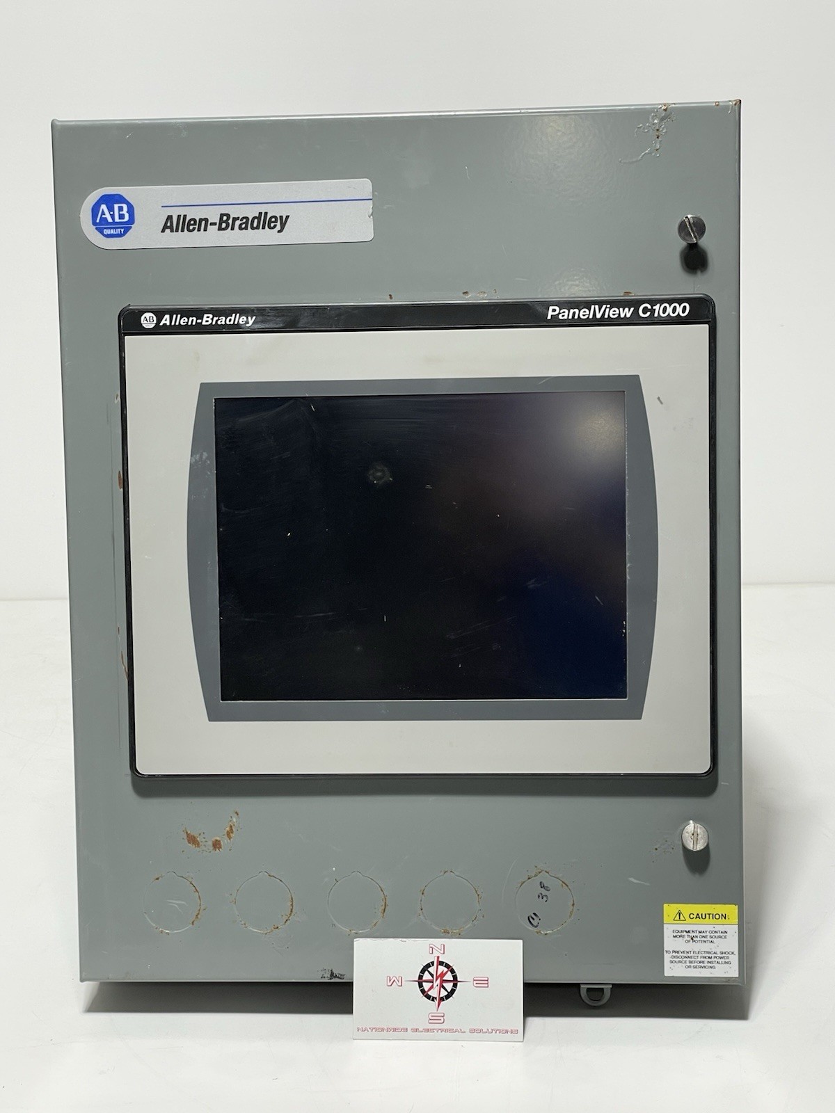Allen Bradley 505-BAD Ser.N Enclosure with Panelview C1000 (2711C-T10C Ser.B)