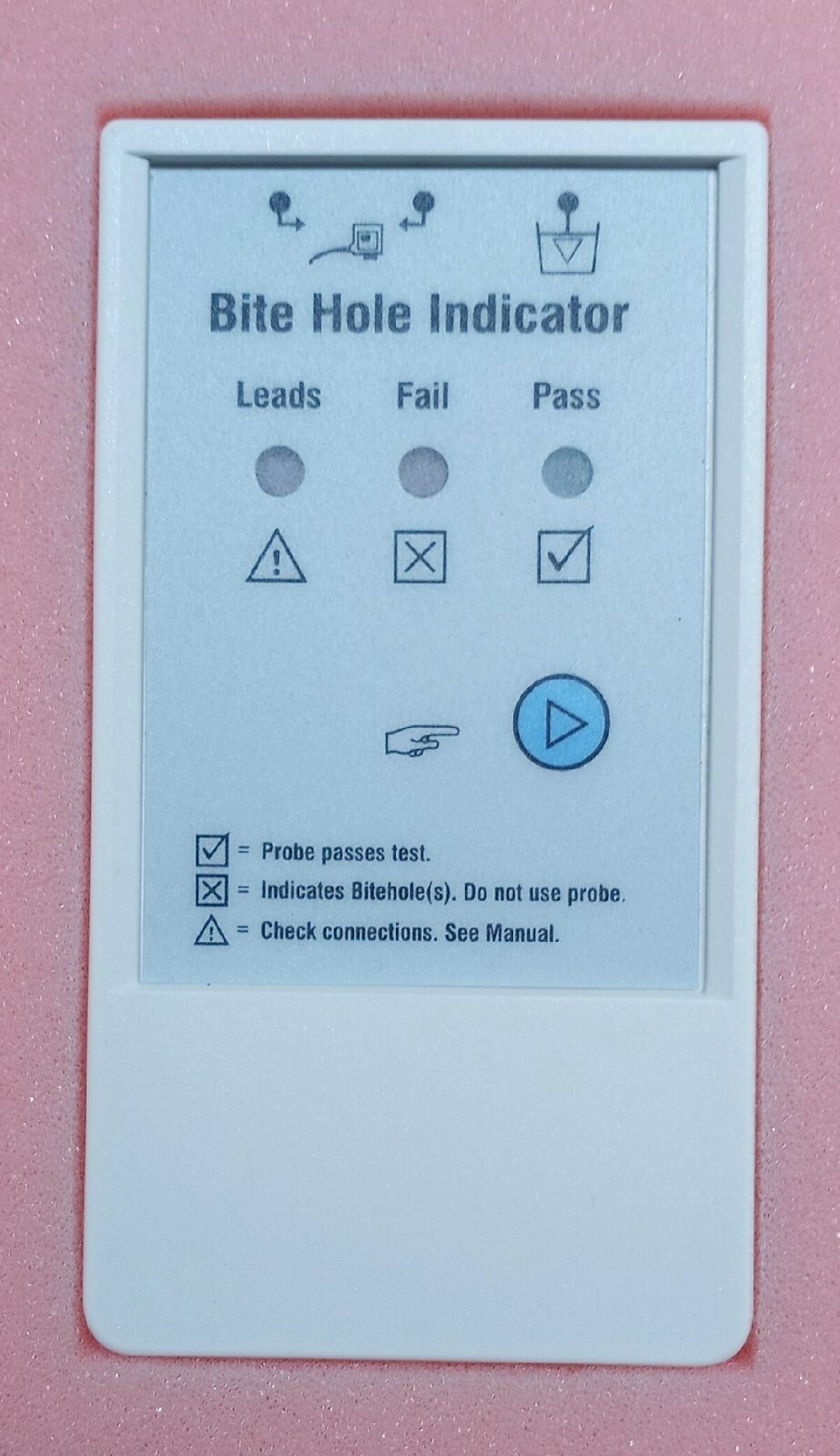 GE Medical Systems Bite Hole Indicator